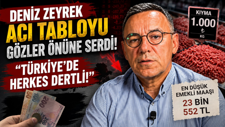 Deniz Zeyrek’ten Ekonomi Eleştirisi: “Türkiye’de Herkes Dertli”