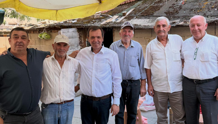 Vize Belediye Başkanı Ercan Özalp’ten İlçe Pazarına Ziyaret!