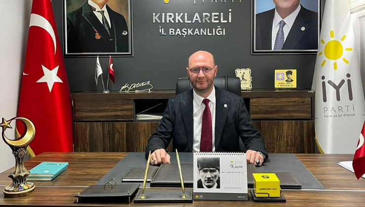 İYİ Parti Kırklareli İl Başkanı Mutlu: “Vatandaş Yoksulluğu Değil, Refahı Hak Ediyor”