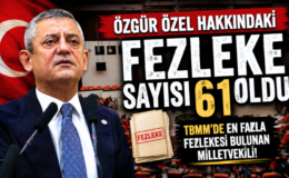 Özgür Özel Hakkındaki Fezleke Sayısı 61 Oldu! TBMM’de En Fazla Fezlekesi Bulunan Milletvekili!