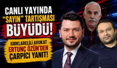 Canlı Yayında “Sayın” Tartışması Büyüdü! Kırklarelili Avukat Ertunç Özün’den Çarpıcı Yanıt!