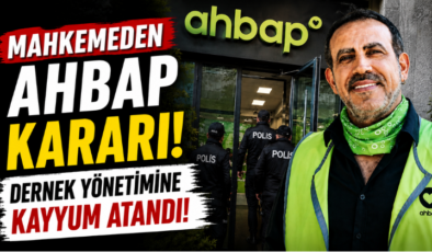 Mahkemeden AHBAP Kararı! Dernek Yönetimine Kayyum Atandı!