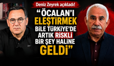 Deniz Zeyrek “Öcalan’ı Eleştirmek Bile Türkiye’de Artık Riskli Bir Şey Haline Geldi”