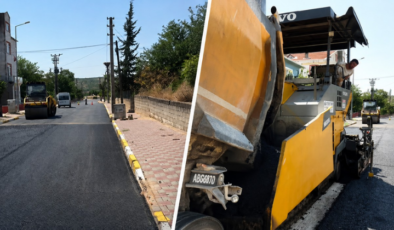 Pehlivanköy’de Sıcak Asfalt Çalışmaları Tamamlandı!