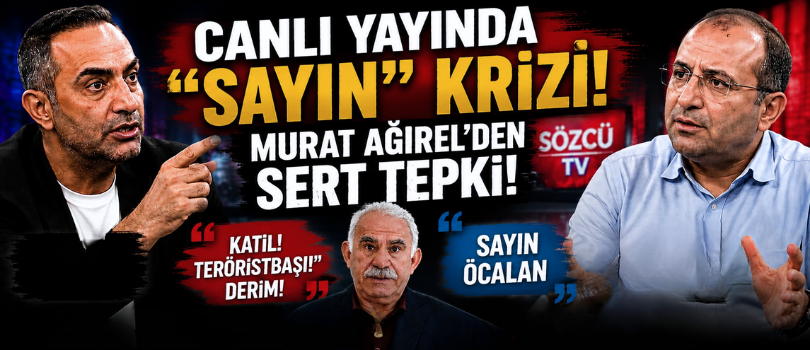 Canlı Yayında “Sayın” Krizi! Murat Ağırel’den Sert Tepki!