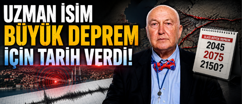 Uzman İsim Büyük Deprem İçin Tarih Verdi!