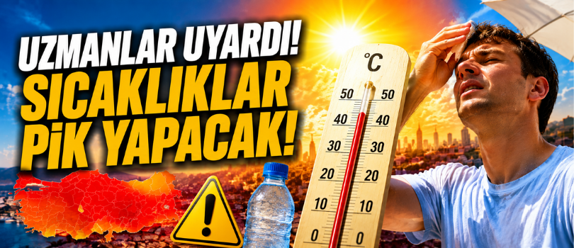 Uzmanlar Uyardı! Sıcaklıklar Pik Yapacak!