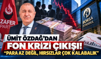 Ümit Özdağ’dan Fon Krizi Çıkışı! “Para Az Değil, Hırsızlar Çok Kalabalık”
