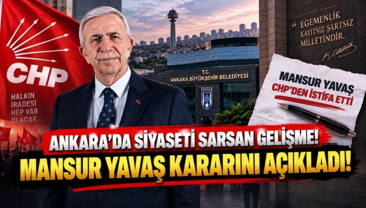 Ankara’da Siyaseti Sarsan Gelişme! Mansur Yavaş Kararını Açıkladı!
