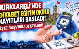 Kırklareli’nde Diyabet Eğitim Okulu Kayıtları Başladı! İşte Başvuru Detayları!