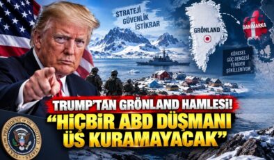 Trump’tan Grönland Hamlesi! “Hiçbir ABD Düşmanı Üs Kuramayacak”