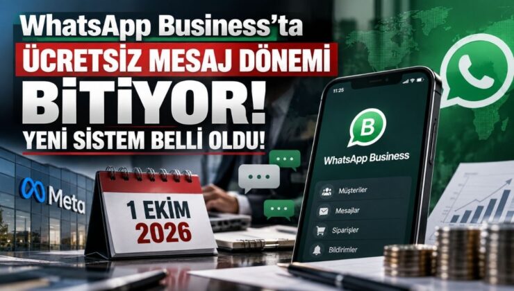 WhatsApp Business’ta Ücretsiz Mesaj Dönemi Bitiyor! Yeni Sistem Belli Oldu!