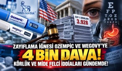 Zayıflama İğnesi Ozempic ve Wegovy’ye 4 Bin Dava! Körlük ve Mide Felci İddiaları Gündemde!