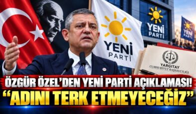 Özgür Özel’den YENİ Parti Açıklaması! “Adını Terk Etmeyeceğiz”