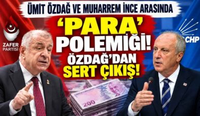 Ümit Özdağ ve Muharrem İnce Arasında ‘Para’ Polemiği! Özdağ’dan Sert Çıkış!