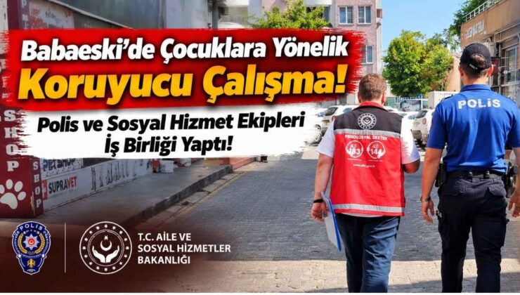 Babaeski’de Çocuklara Yönelik Koruyucu Çalışma! Polis ve Sosyal Hizmet Ekipleri İş Birliği Yaptı!