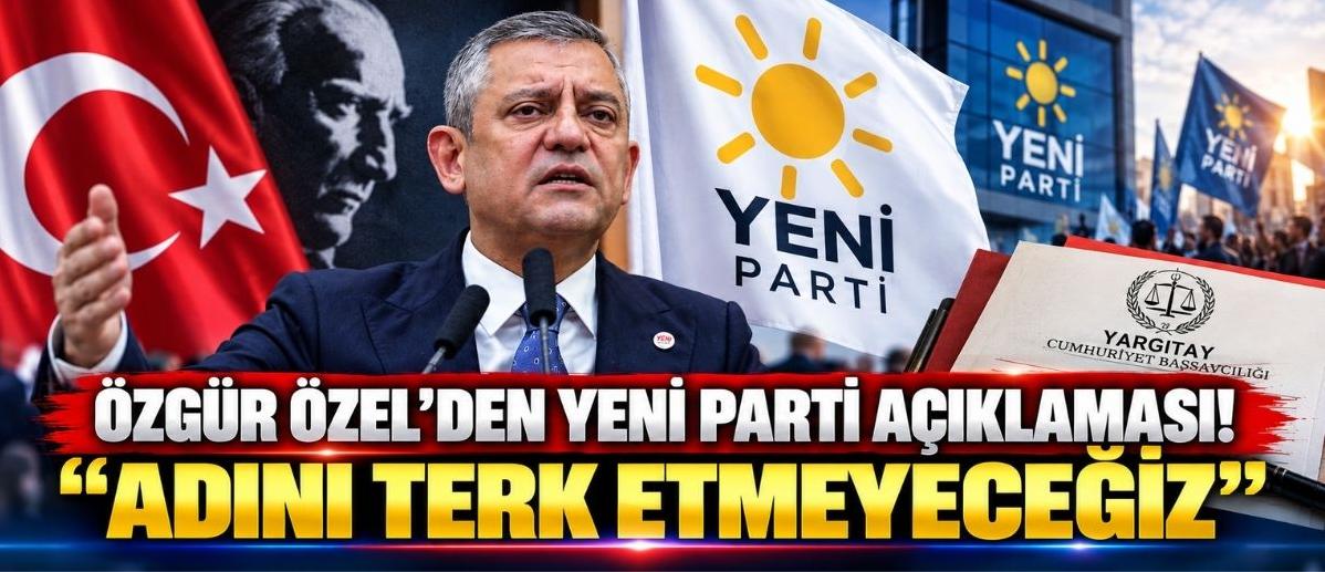Özgür Özel’den YENİ Parti Açıklaması! “Adını Terk Etmeyeceğiz”
