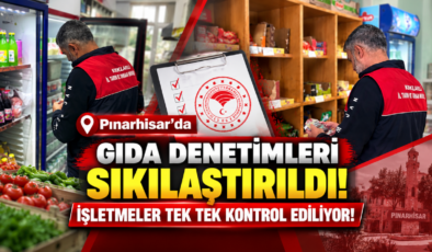Pınarhisar’da Gıda Denetimleri Sıkılaştırıldı! İşletmeler Tek Tek Kontrol Ediliyor!