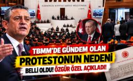 TBMM’de Gündem Olan Protestonun Nedeni Belli Oldu! Özgür Özel Açıkladı!