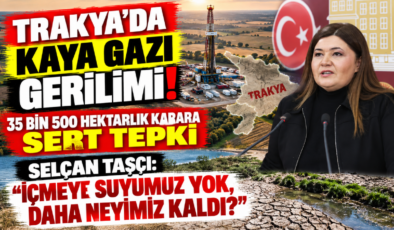 Trakya’da Kaya Gazı Gerilimi! Selcan Taşçı’dan Sert Tepki: “İçmeye Suyumuz Yok, Daha Neyimiz Kaldı?”