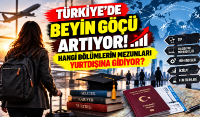 Türkiye’de Beyin Göçü Artıyor! Hangi Bölümlerin Mezunları Yurtdışına Gidiyor?