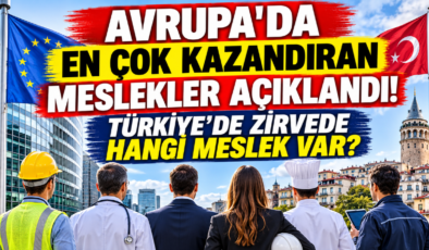 Avrupa’da En Çok Kazandıran Meslekler Açıklandı! Türkiye’de Zirvede Hangi Meslek Var?
