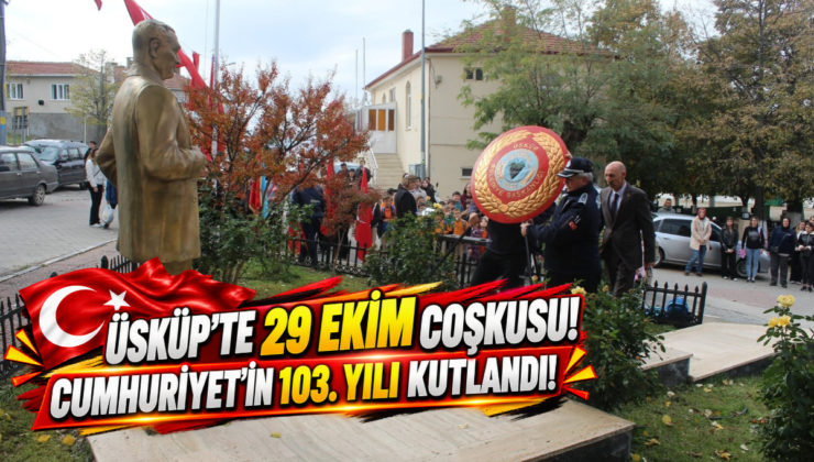 Üsküp’te 29 Ekim Coşkusu! Cumhuriyet’in 103. Yılı Kutlandı!