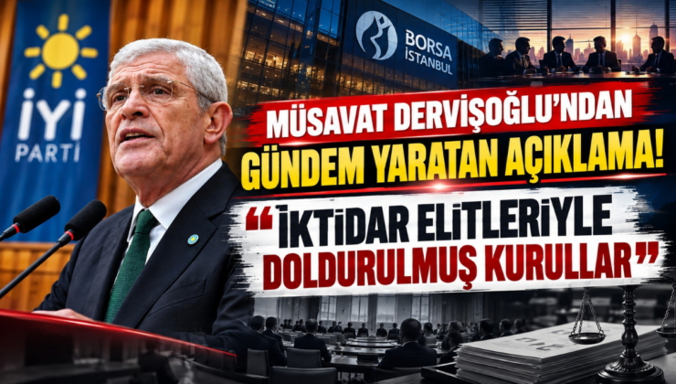 Müsavat Dervişoğlu’ndan Gündem Yaratan Açıklama! “İktidar Elitleriyle Doldurulmuş Kurullar”