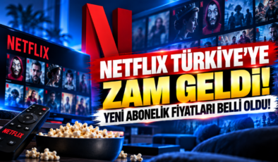 Netflix Türkiye’ye Zam Geldi! Yeni Abonelik Fiyatları Belli Oldu!
