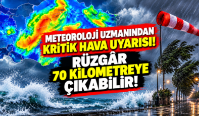 Meteoroloji Uzmanı Mikdat Kadıoğlu’ndan Kritik Hava Uyarısı! Rüzgâr 70 Kilometreye Çıkabilir!