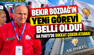 Bekir Bozdağ’ın Yeni Görevi Belli Oldu! AK Parti’de Dikkat Çeken Atama!